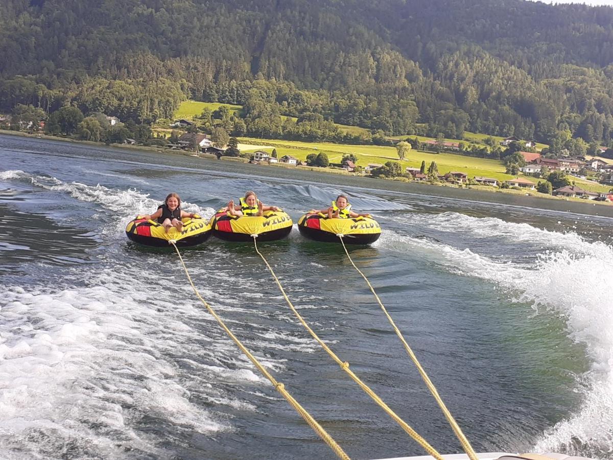 Apartment Fischer Mit Privatstrand Steindorf am Ossiacher See Esterno foto